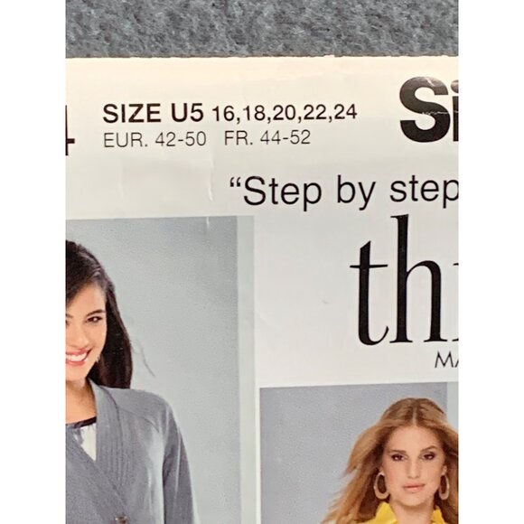 Style Misses Coat Skirt Shirt Pant Sewing Pattern sz 16-24 1944 - uncut - Picture 2 of 3